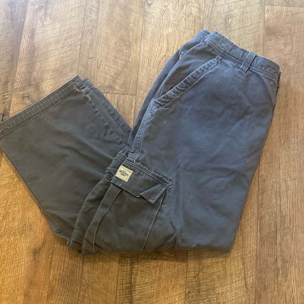 Men’s Gray Lee Cargo Jeans